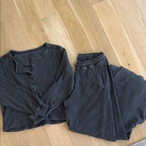 Aerie knit lounge set